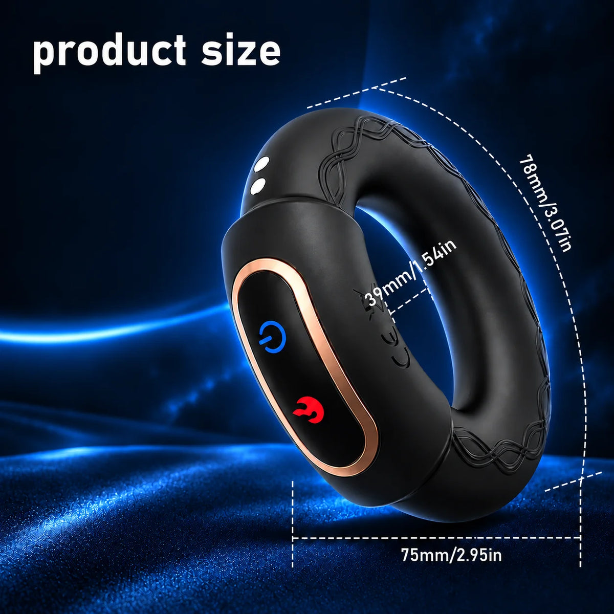 LUVESSYA HEAT™ – Anello Vibrante Premium per Coppia