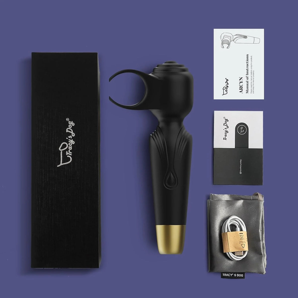 LUVESSYA PULSE™ | Wand Vibrante Ergonomica in Silicone – 7 Modalità – Ricaricabile IPX6
