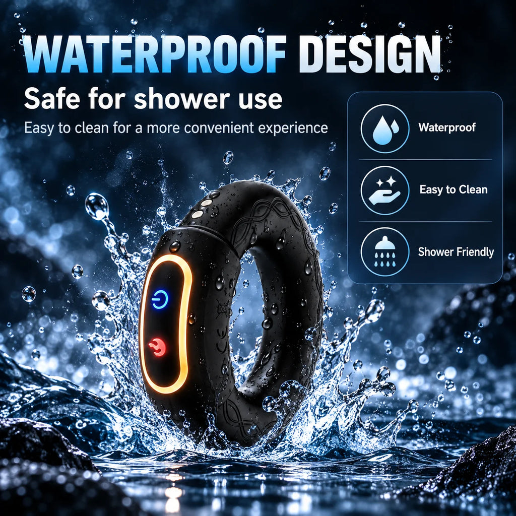 LUVESSYA HEAT™ – Anello Vibrante Premium per Coppia