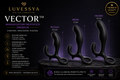 LUVESSYA VECTOR™ – Massaggiatore Prostatico Premium in Silicone Medicale